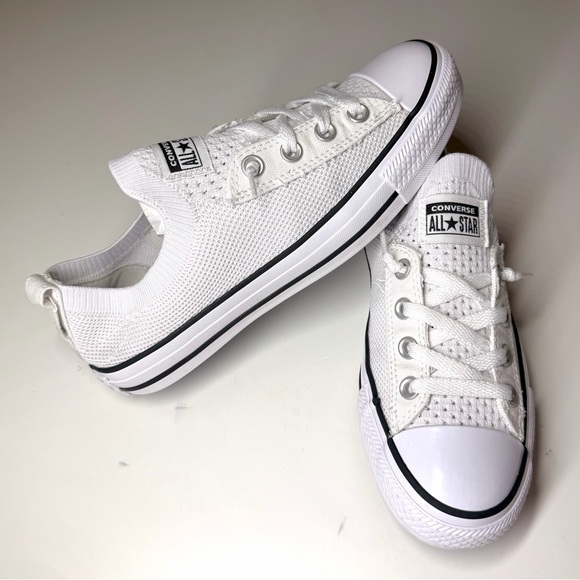 Converse Women’s Chuck Taylor All Star Shoreline Casual Sneaker White Size- 7 - Picture 3 of 9
